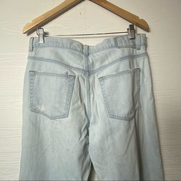 Calvin Klein Jeans Light Wash With Surf Repair Size 33 - Picture 11 of 12